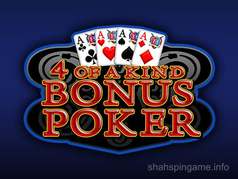 4 of a Kind Bonus Poker